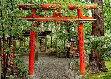 Shrine in the forest