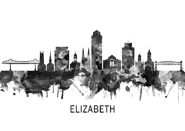 Elizabeth Skyline BW