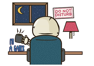 Do not disturb Im a gamer