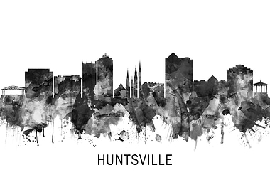 Huntsville Alabama Skyline