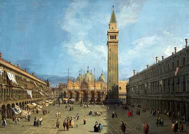 Canaletto Piazza San Marco