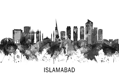 Islamabad Pakistan Skyline