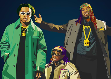 Migos Hip hop Group