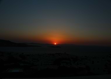 mykonos Sunset
