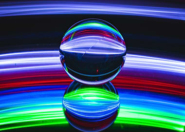Glass Ball Abstract