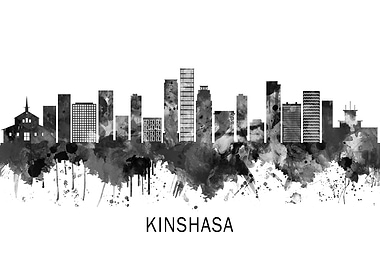 Kinshasa DR Congo Skyline