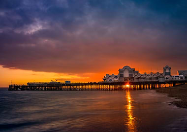 South Parade Pier Sunset