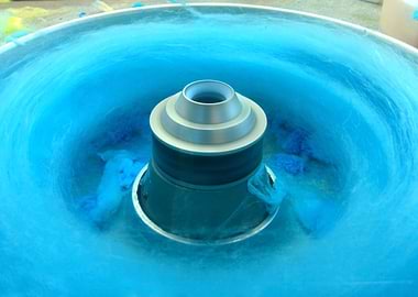 Cotton candy at the fair