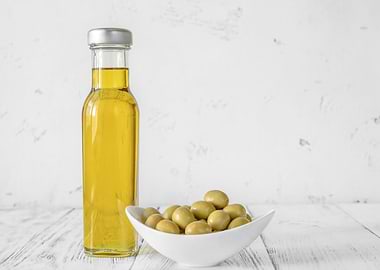 Bottle of olive oil