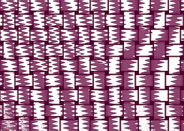 Weave Bordeaux White