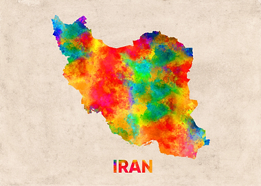 iran map