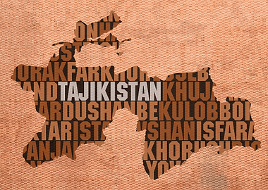 Tajikistan Country Words