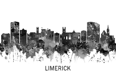 Limerick Ireland Skyline