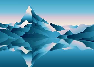 Great Art Mountain Snow