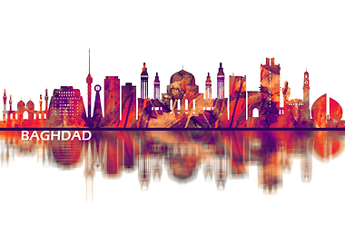 Baghdad Iraq Skyline