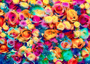Dazzling Roses