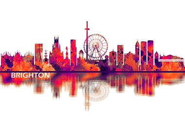 Brighton England Skyline