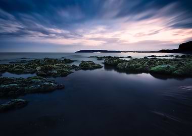 Colour splash in sunset