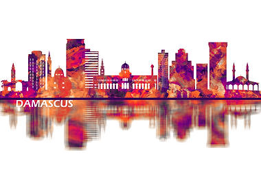 Damascus Syria Skyline
