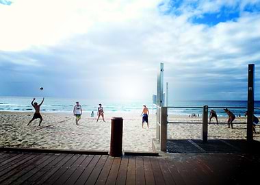 Sports Volleyball Beach