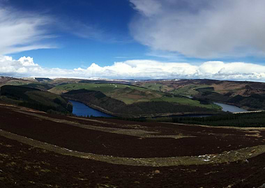 Hills peak District