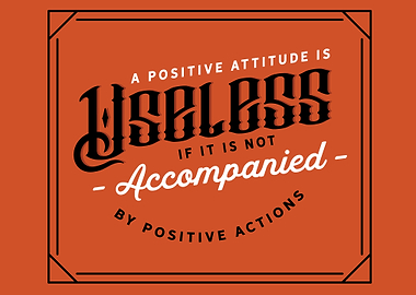 A positive attitude