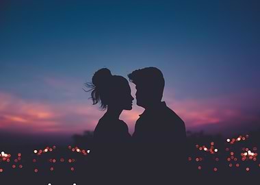 Silhouette Of People