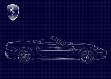 Ferrari Blueprint