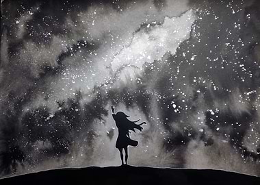 Lost in the star sky