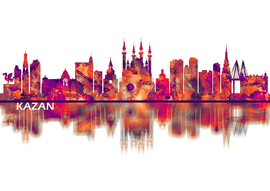 Kazan Russia Skyline