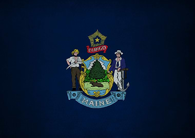 Flag of Maine
