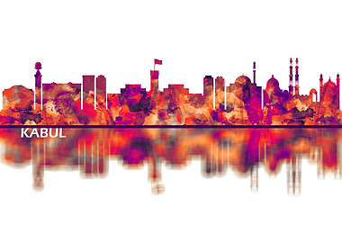 Kabul Afghanistan Skyline