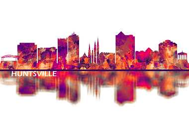 Huntsville Alabama Skyline