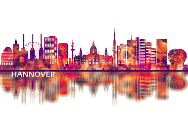 Hanover Germany Skyline