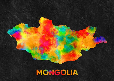 mongolia map