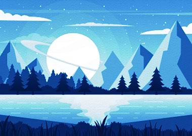 Great Art Nature Mountain