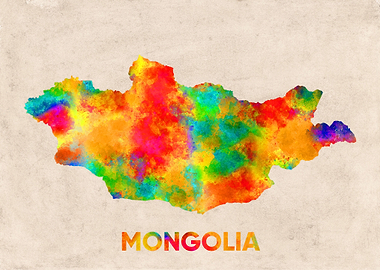 mongolia map