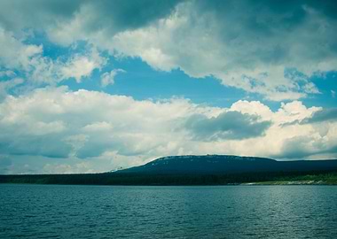 View on the mountain