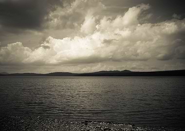 View on the mountain