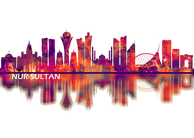 Astana Kazakhstan Skyline