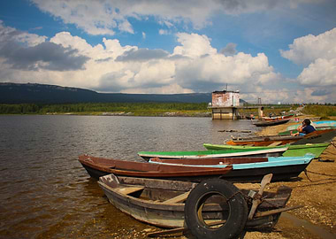 View on the mountain