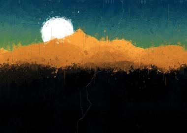 minimalist Nature moon