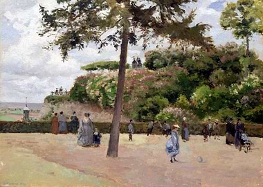 Public Garden at Pontoise