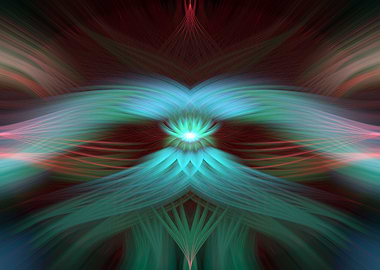 Abstract Fractal Painting