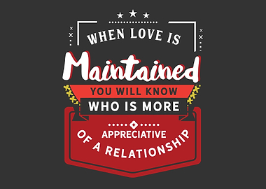 appreciative of a relation