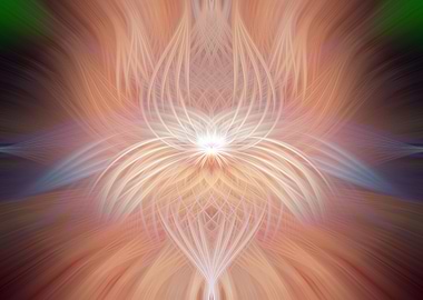 Abstract Fractal Painting