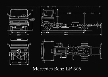 Mercedes Benz LP 608 1965