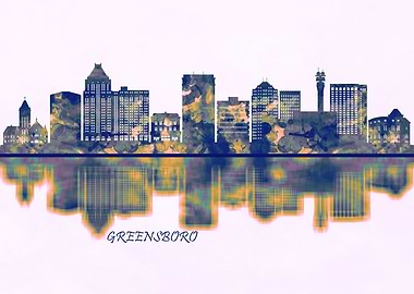 Greensboro Skyline