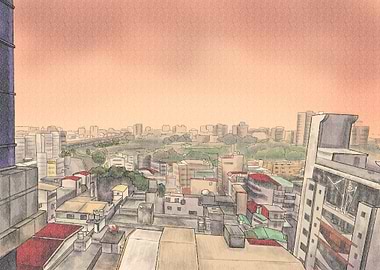 View of Taichung City