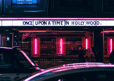 Cinema Lights Reflected